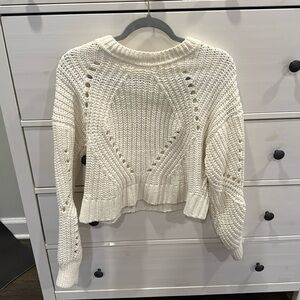 Cream sweater